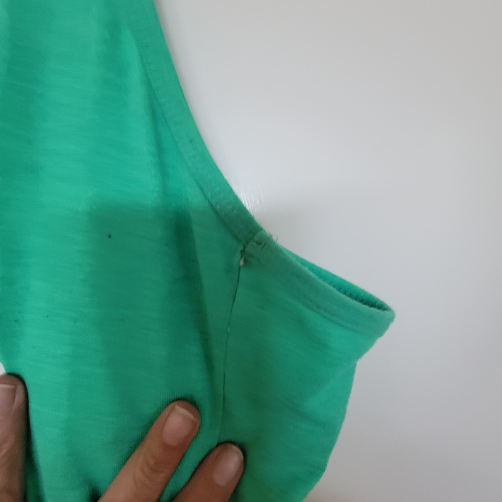 Constantly Varied Gear Green Tank Top Open Back with Bold Text Large. - Picture 4 of 6